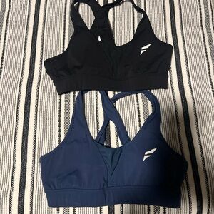 Black and Blue Sports Bras
